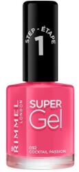 Rimmel Super Gel STEP1 géllakk 12 ml árnyék 032 Cocktail Passion