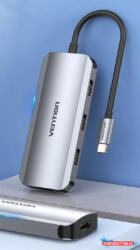 Vention USB-C to HDMI/USB 3.0x3/PD Dokkoló (TODHB) - nyomtassotthon