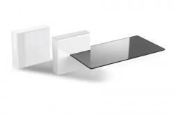 Meliconi Suport De Perete Audio-Video Meliconi Ghost Cube Shelf Acoperire Cabluri Cu Rafturi Alb (480522)