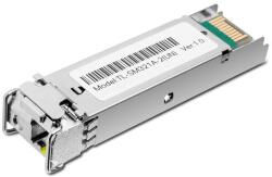 TP-Link TL-SM321A-2 1, 25 Gbps, LC Simplex port kétirányú Fém SFP modul (TL-SM321A-2)