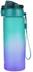 KARTON P+P OXY CLICK OMBRE VIOLET - GREEN, lila - zöld színátmenetes kulacs, 600 ml