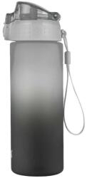 KARTON P+P OXY CLICK OMBRE BLACK - GREY, fekete - szürke színátmenetes kulacs, 600 ml