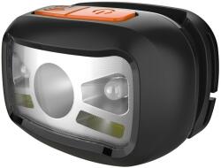 Platinet Head Lamp 3W 270lm 1200mAh Rechargeable Motion Sensor Black PHL2882 (PHL2882)