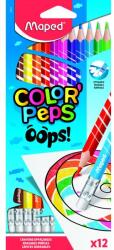 Maped MAPED: Color Peps Oops! Radírozható, Színes Ceruza Készlet - 12 db (832812)