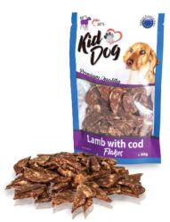 KIDDOG Lamb whit Cod Flakes - jutalomfalat (bárány/tőkehal) kutyák részére (80g)