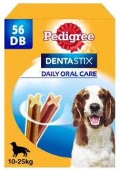 PEDIGREE DentaStix Medium (10-25kg) - jutalomfalat (fogtisztító) közepes testű kutyák részére (56db/#, 7db/zacskó) 8db/180g
