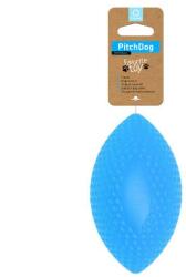 LIKER PitchDog Extremely Durable And Safe Football Dog Toy - játék (rögbi labda, kék) kutyák részére (9cm) (62412)