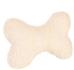 TRIXIE Fur Bone Toy - bárányszőr jellegű játék (csont) kutyák részére (20cm) (028-3342)