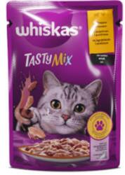 Mars-Nestlé Whiskas TastyMix 1+ - Nedves eledel (bárány, pulyka-, szószban) macskák részére (85g)
