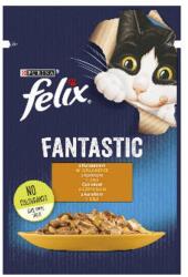 Mars-Nestlé Felix Fantastic - alutasakos (csirke) nedves eledel aszpikban macskák részére (85g)
