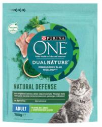 Mars-Nestlé Purina ONE Dual Nature Adult - (Pulyka, spirulina) száraztáp felnőtt macskák részére (750g)