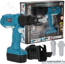 Dedra Játék fúró-csavarozó és orrfűrész készlet 2xAA (elem nem tartozék) (M315.003) (M315.003)