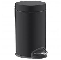 Hansgrohe Cos de gunoi cu pedala 3l, negru mat (matt black), Hansgrohe AddStoris 41775670 41775670 (41775670) Cos de gunoi