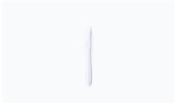 Kés, műanyag, többször használatos, 18, 5 cm, 50 db "Venus", fehér (khmu229) - irodaszer