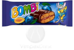Bombi puszedli szelet - szilvás 50g /18/ - vegyesbolt