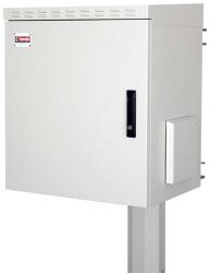 Lande LN-SBO-IP5512U6045-LG SAFEbox 19" 12U 600x450 kültéri szürke fali rack szekrény (LN-SBO-IP5512U6045-LG) - megaplace
