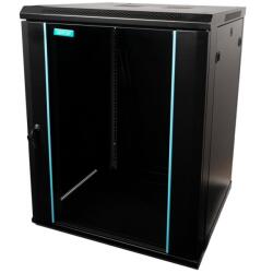 Spacer Cabinet 19" 12U 600x600mm Flatpack montare perete, Spacer SPCW-12U-600-BK-03 (SPCW-12U-600-BK-03)