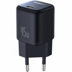 Baseus Incarcator Baseus PicoGo 45W 3A 1 x USB-C Negru (inc/bas/pi/45/3a/1x/ne)