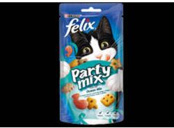 Mars-Nestlé Felix Party Mix Ocean Mix (lazac, pisztráng) jutalomfalat - macskák részére (60g)