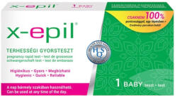 X-Epil terhességi gyorsteszt csík 1 db - hogymi