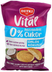 DETKI Kókuszos Keksz 180g Hcm