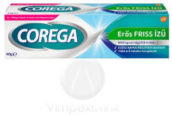 Corega friss ízű műfogsorrögzítő krém 40g - vegyesbolt