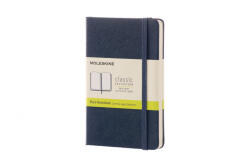 Moleskine Notesz Qp012b20 Kemény Zafír Kék "p" Sima (7490133006) (7490133006)