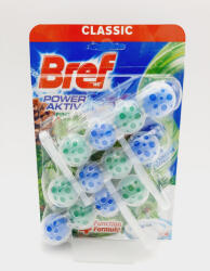 Bref wc illatosító 3x50 g Power Aktiv Pine