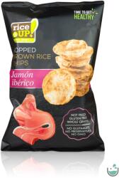 RiceUP! ibériai sonka ízesítésű barna rizs chips 60 g