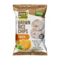 RiceUP! Barnarizs chips, 60 g, RICE UP, sajtos (KHK604) (3800233070149)
