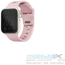 Uniq Stride KFM Apple Watch 41/40/38mm gumis szilikon szíj, rózsaszín