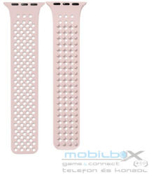 Phoner Spike Apple Watch szilikon szíj, 38/40/41mm, homok - mobil-box