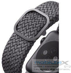 Uniq Aspen fonott szíj Apple Watch 42/44/45/49mm, szürke