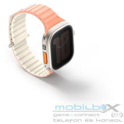 Uniq Revix Evo mágneses Apple Watch szíj, 41/40/38MM, rózsaszín - mobil-box