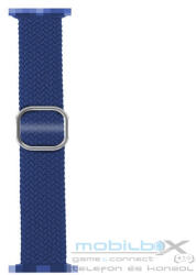 Phoner Hook Apple Watch csatos fonott szövet szíj, 38/40/41mm, kék - mobil-box