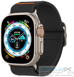 Spigen Lite Fit Ultra Apple Watch 49/45/44/42mm szövet szíj, fekete