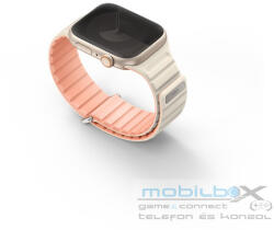 Uniq Revix Evo mágneses Apple Watch szíj, 49/45/44/42MM, rózsaszín