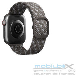  Uniq Aspen Designer Edition fonott szíj Apple Watch 42/44/45/49mm, szürke - mobil-box