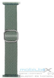 Phoner Hook Apple Watch csatos fonott szövet szíj, 38/40/41mm, zöld - mobil-box