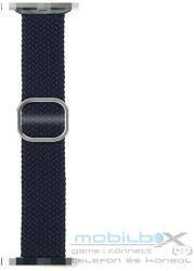 Phoner Hook Apple Watch csatos fonott szövet szíj, 38/40/41mm, szürke - mobil-box