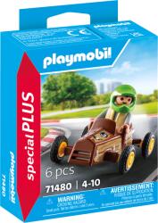 Playmobil Figurina copil cu kart (PM71480)