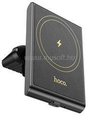 hoco. HW19 Precious Autós MagSafe vezeték nélküli töltő 15W szellőzőrácsra (fekete) (HC618564) (HC618564)