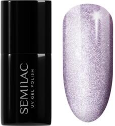 Semilac UV Hybrid Gloss GALA unghii cu gel folosind UV / lampă cu LED culoare 664 Lilac Gloss 7 ml