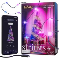 Twinkly Strings USB-C Pearls Intelligens fényfüzér Wi-Fi/Bluetooth (TWKP200RGB-G)