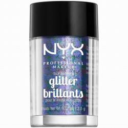 NYX Cosmetics NYX PM Face & Body Glitter arcra és testre, 11 Violet, 2.5g