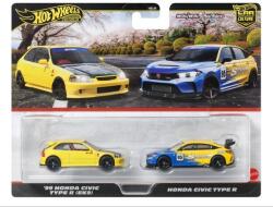 Mattel Hot Wheels: Deluxe kisautó, 2 db-os csomag - Honda (JBL00)