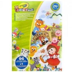 Crayola Mini Kids: Óriás színező matricákkal - Tündérmese (25-1081G) - jateknet