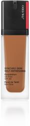 Shiseido Synchro Skin Self-Refreshing Foundation tartós alapozó SPF 30 árnyalat 460 Topaz 30 ml