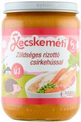 Kecskeméti KECSKEMÉTI Zöldséges rizottó csirkehússal 190g