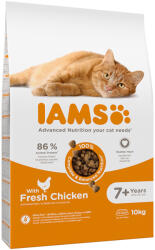 Iams 10kg IAMS Advanced Nutrition Senior Cat 7+ csirke száraz macskatáp